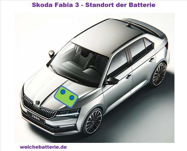 Skoda Fabia III (von 2014 jahr) – batterien - Welche Batterie
